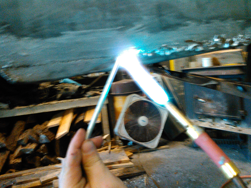 This picture captured through proprietary technique, known as “holding the torch with my knees”.